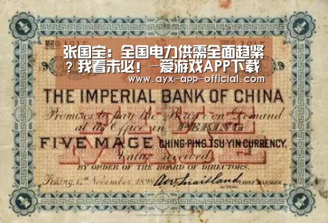 张国宝:全国电力供需全面趋紧?我看未必!-爱游戏APP下载(图2) 爱游戏官网